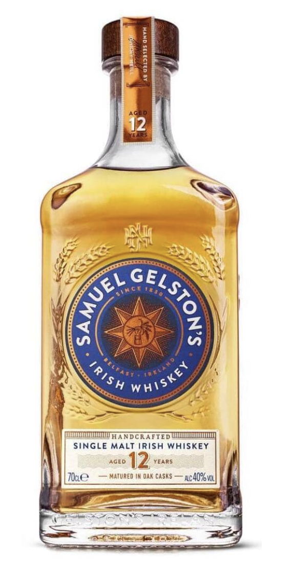 Віскі Gelston's 12 y.o. Irish Whiskey 40% 0.7 л